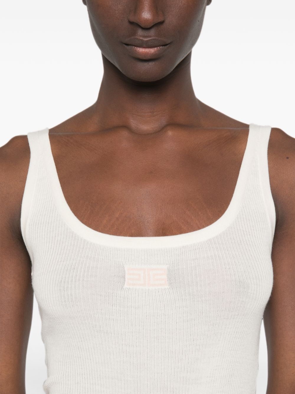 Elisabetta Franchi Elisabetta Franchi Top WHITE