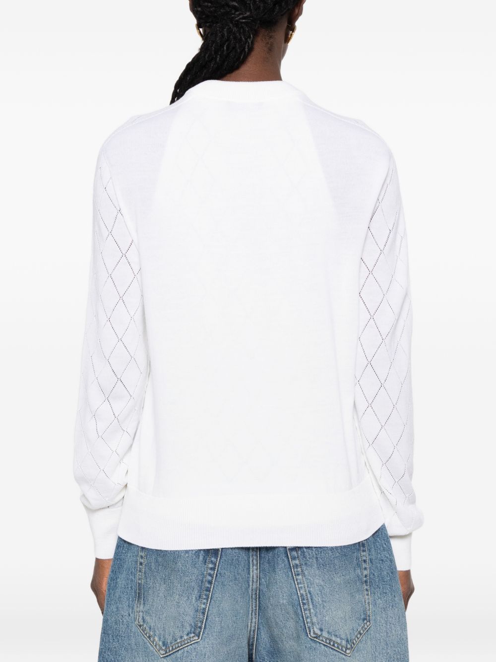 Balmain Balmain Sweaters WHITE