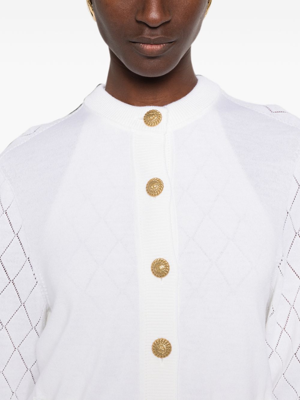 Balmain Balmain Sweaters WHITE
