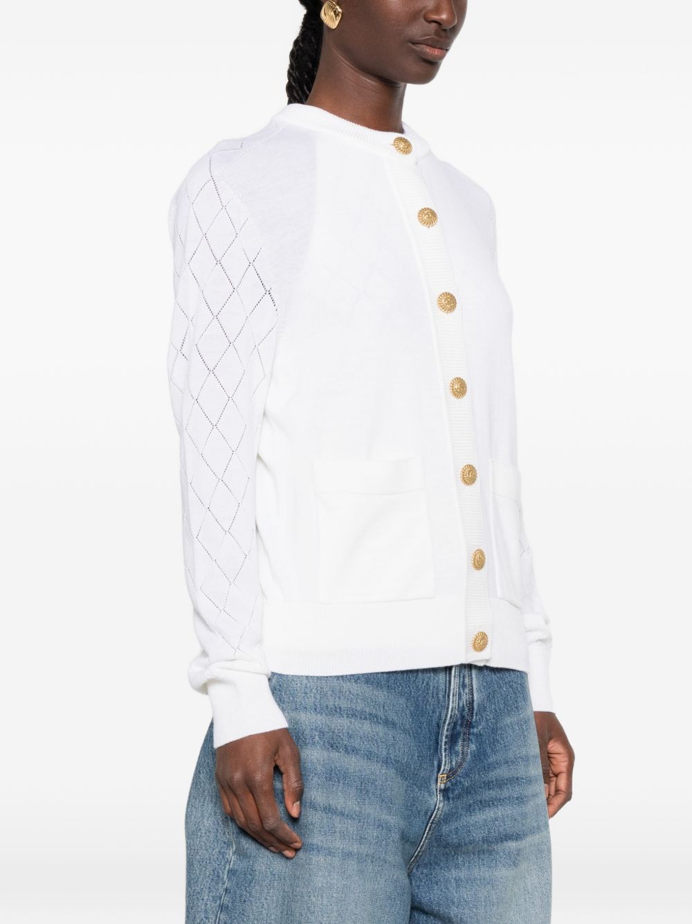 Balmain Balmain Sweaters WHITE