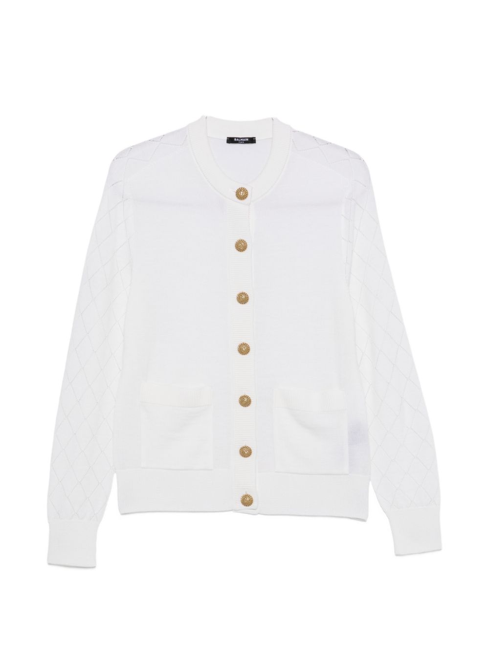Balmain Balmain Sweaters WHITE