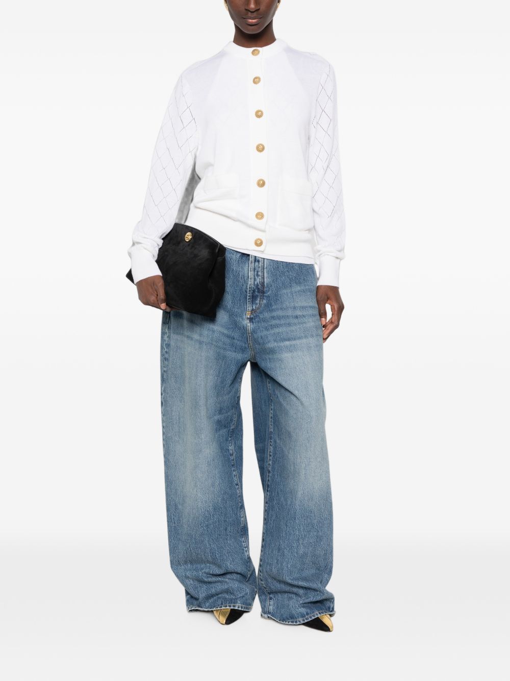 Balmain Balmain Sweaters WHITE