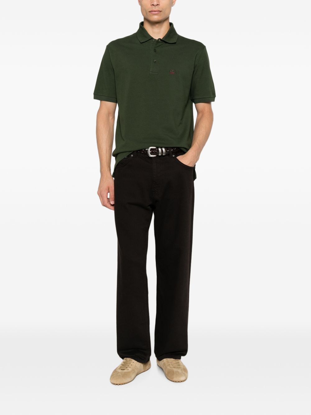 Etro Etro T-shirts and Polos GREEN