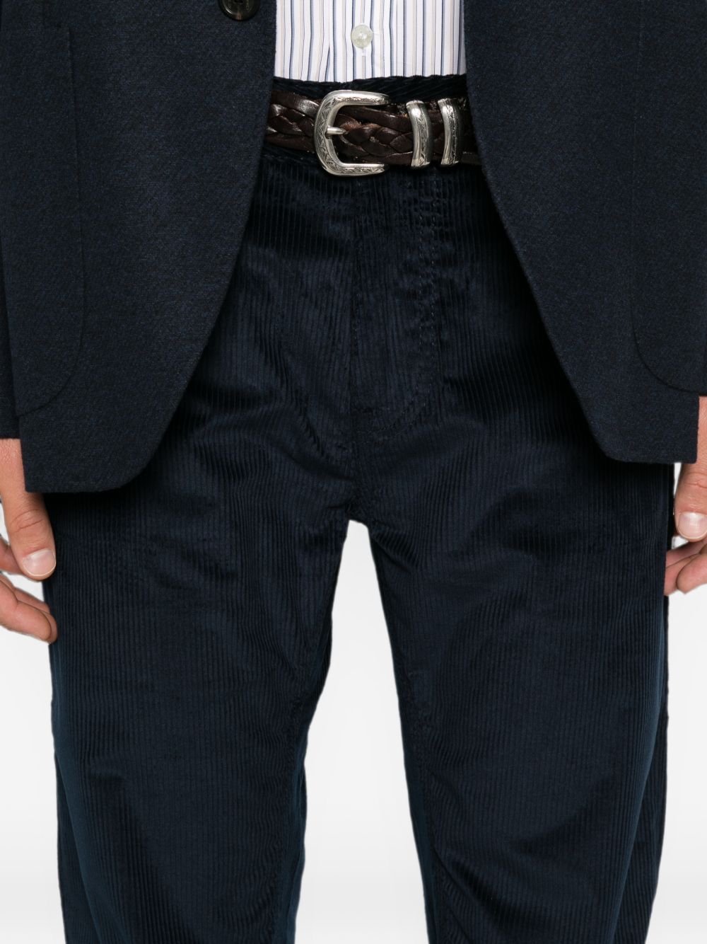 Etro Etro Trousers NAVY
