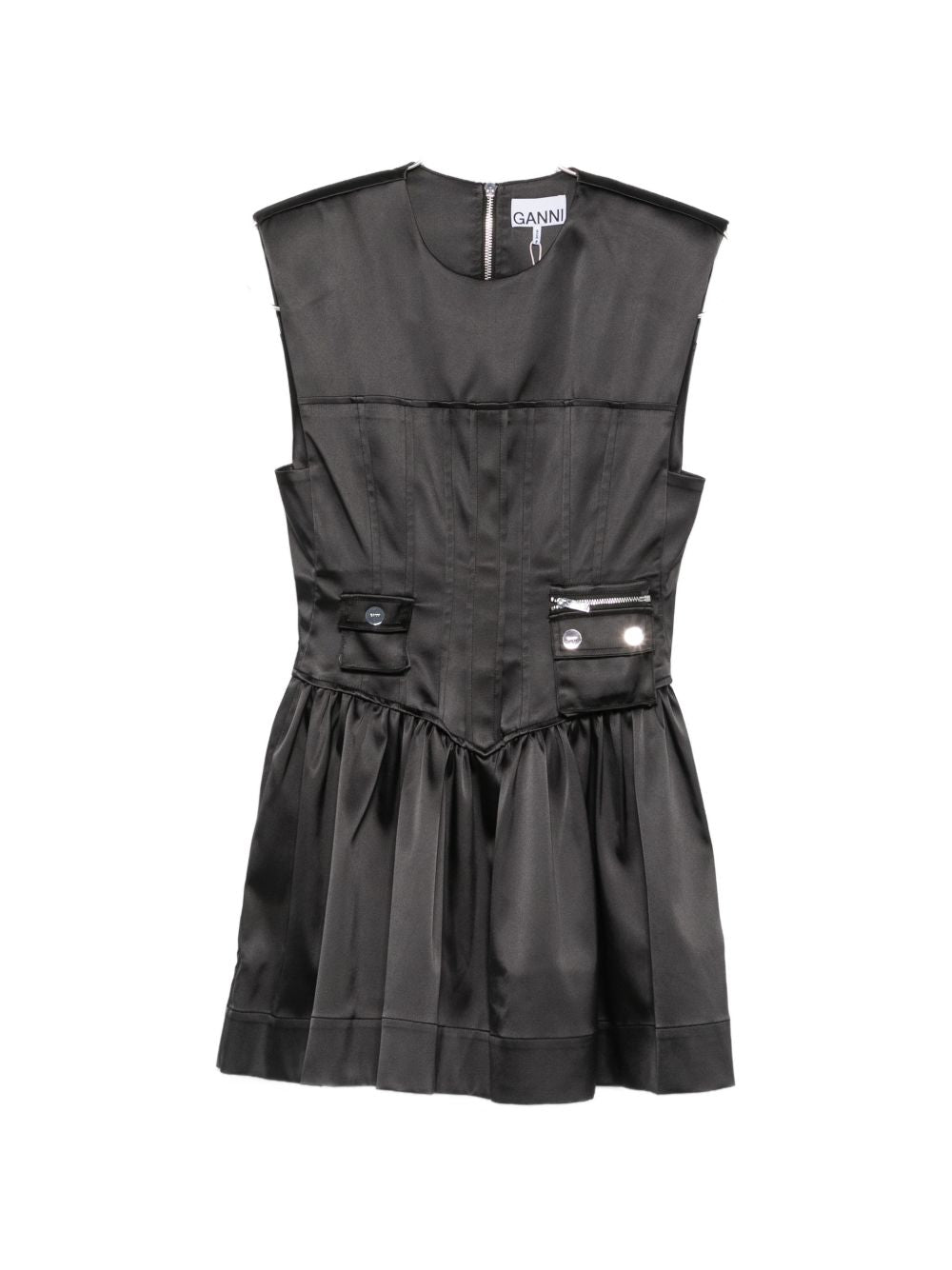 Ganni GANNI Dresses BLACK