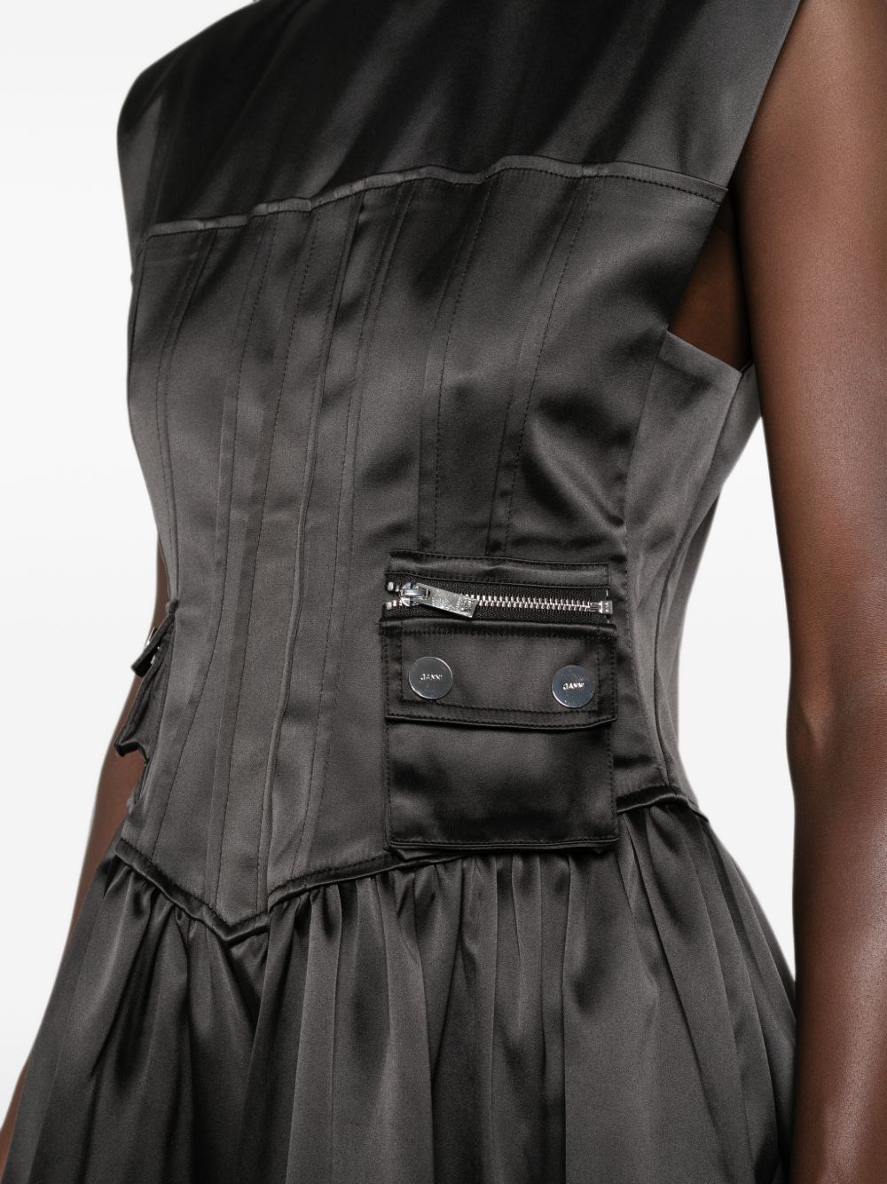 Ganni GANNI Dresses BLACK