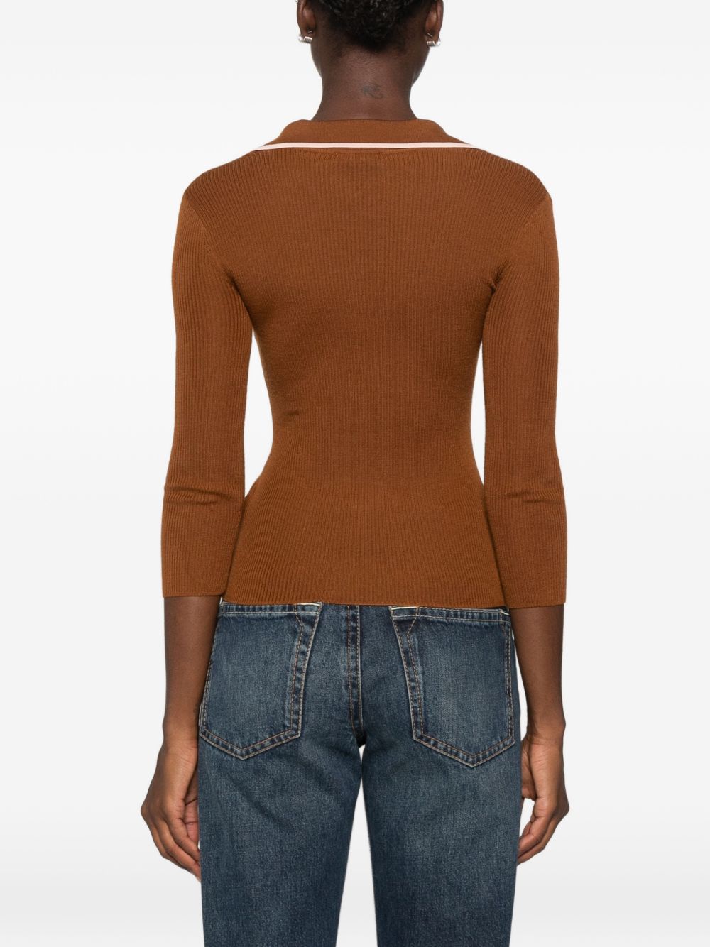 Elisabetta Franchi Elisabetta Franchi T-shirts and Polos BROWN