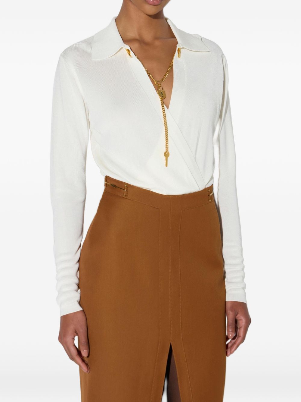 Elisabetta Franchi Elisabetta Franchi Top WHITE