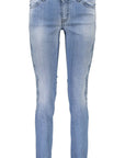 Just Cavalli Light Blue Cotton Women Jeans