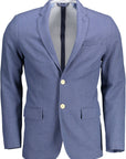 Gant Blue Polyester Men Jacket