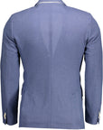Gant Blue Polyester Men Jacket