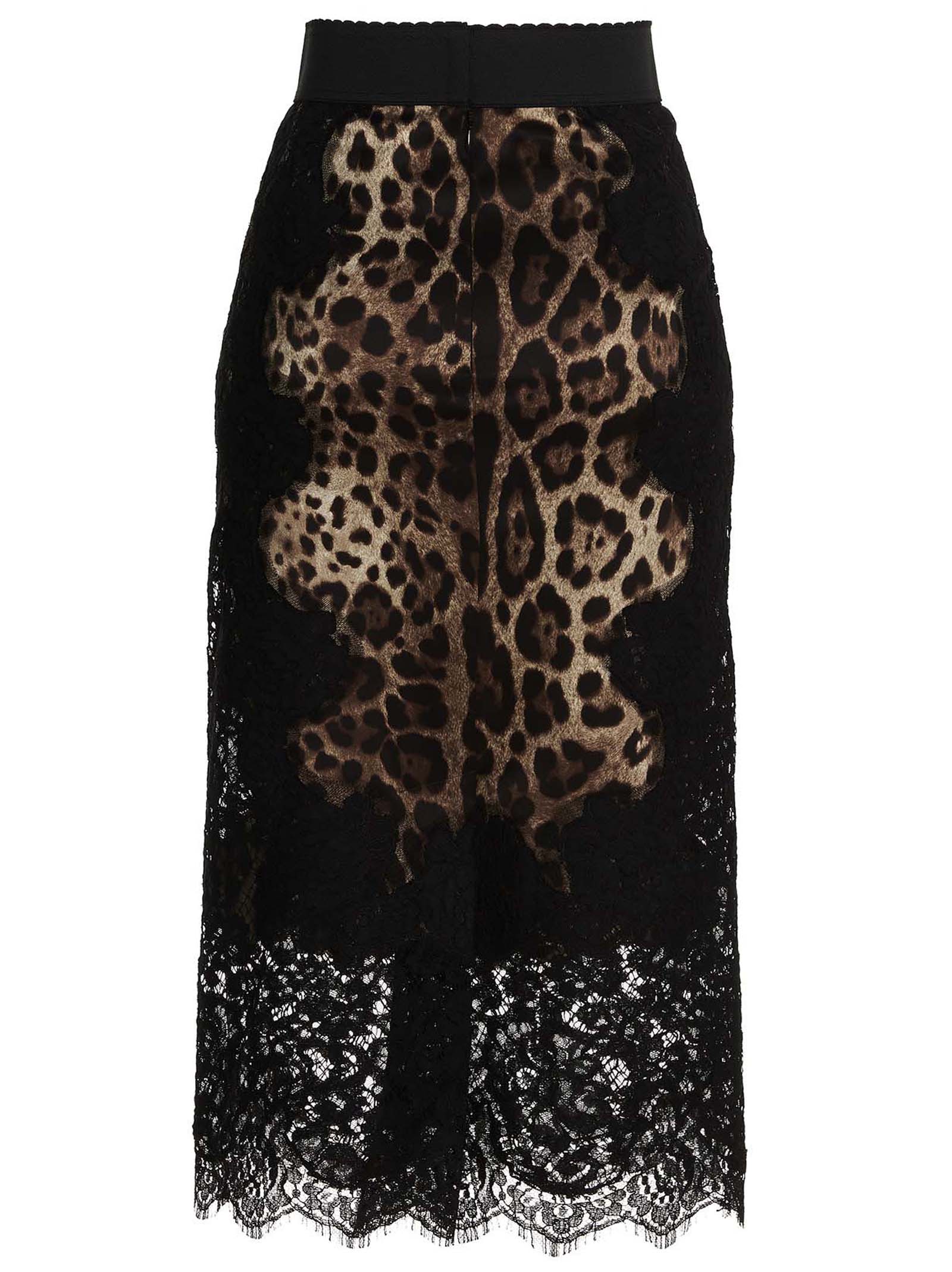 Dolce &amp; Gabbana Dolce &amp; Gabbana Animalier Skirt