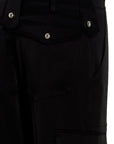 David Koma David Koma Satin Cargo Pants