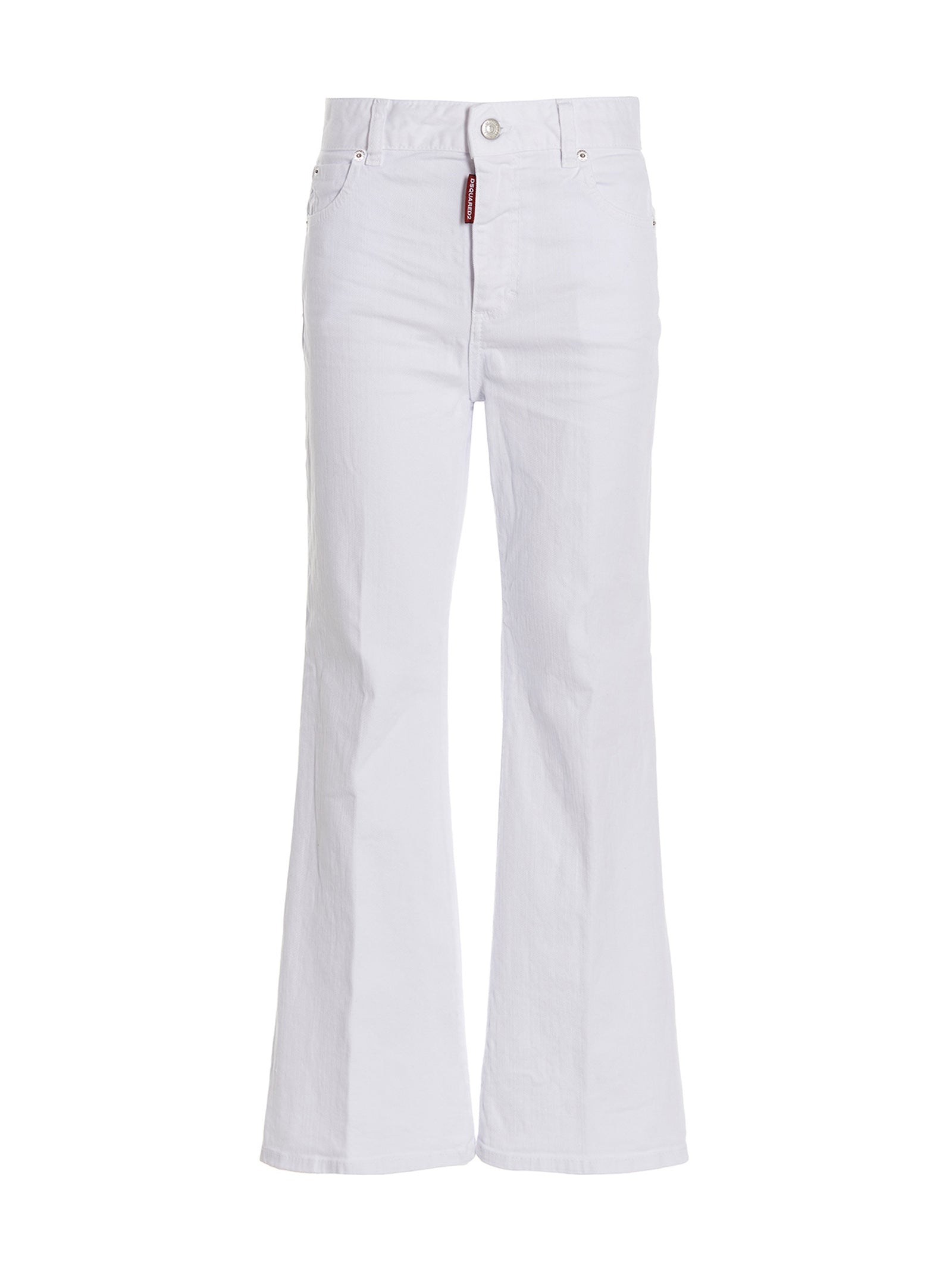 Dsquared2 Dsquared2 Super Flared Cropped Jeans