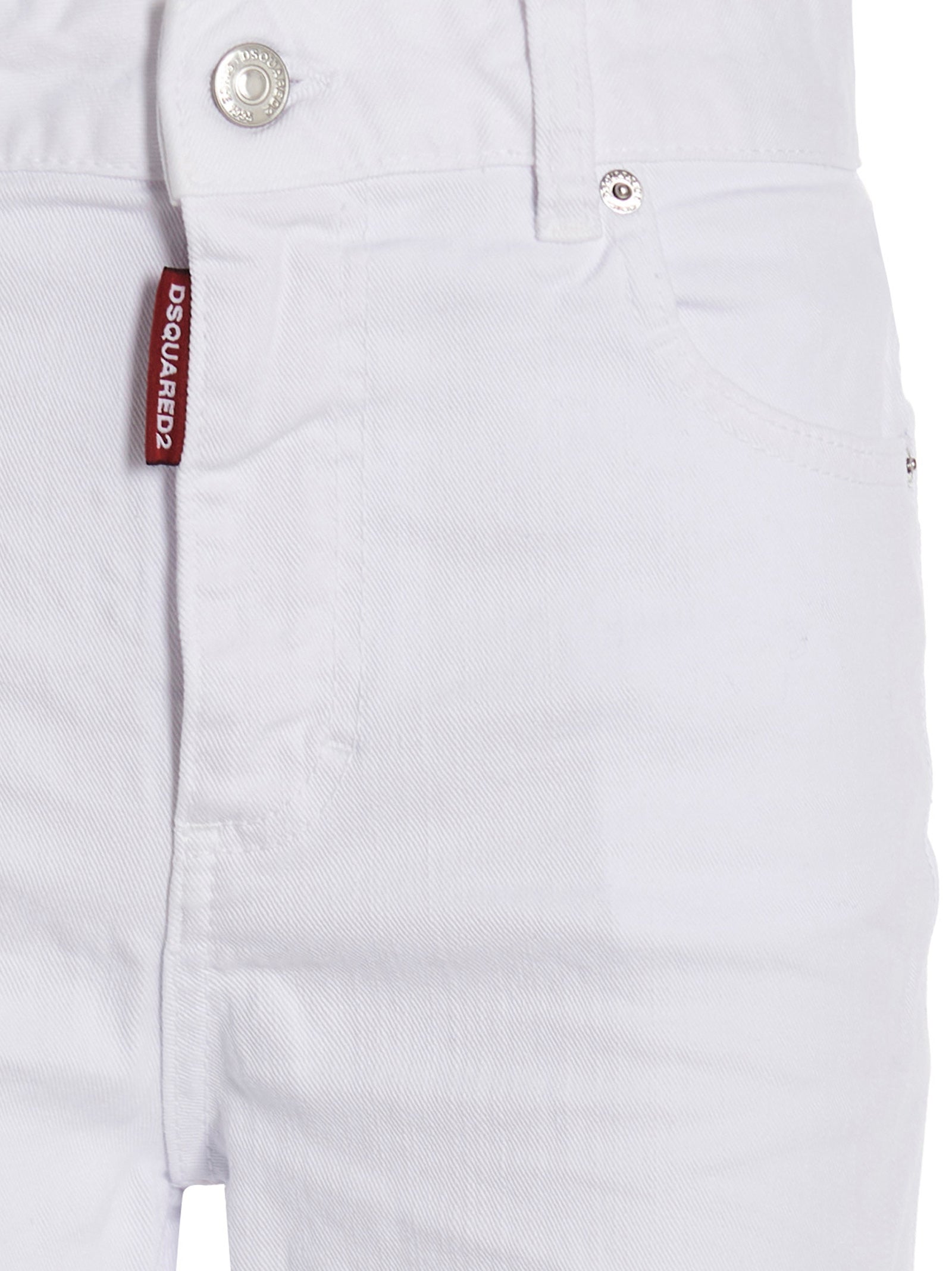 Dsquared2 Dsquared2 Super Flared Cropped Jeans