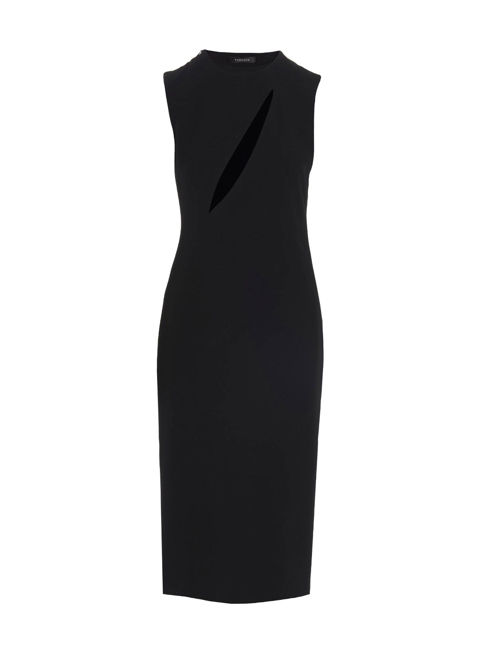 Versace Versace Cut Out Midi Dress
