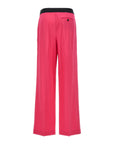 Msgm Msgm Pants With Front Pleats