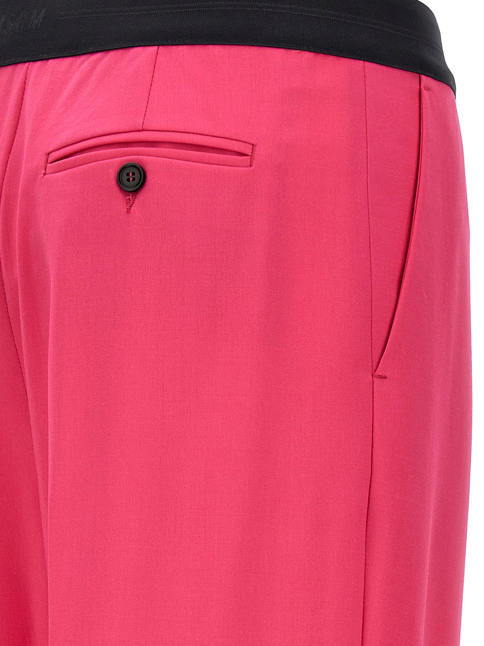Msgm Msgm Pants With Front Pleats