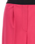 Msgm Msgm Pants With Front Pleats