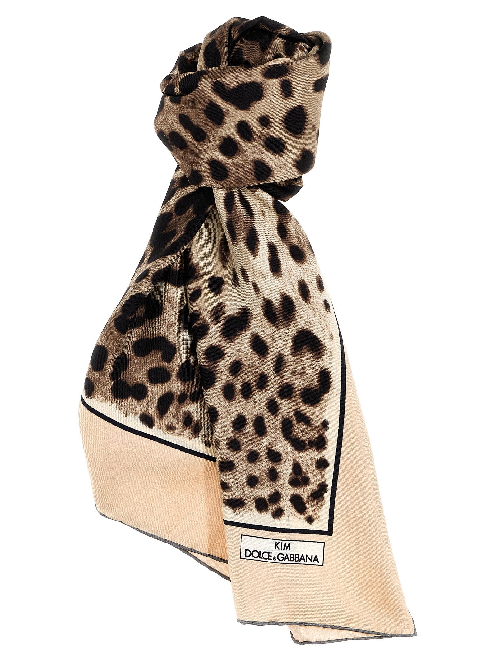 Dolce &amp; Gabbana Dolce &amp; Gabbana Leopardo Scarf