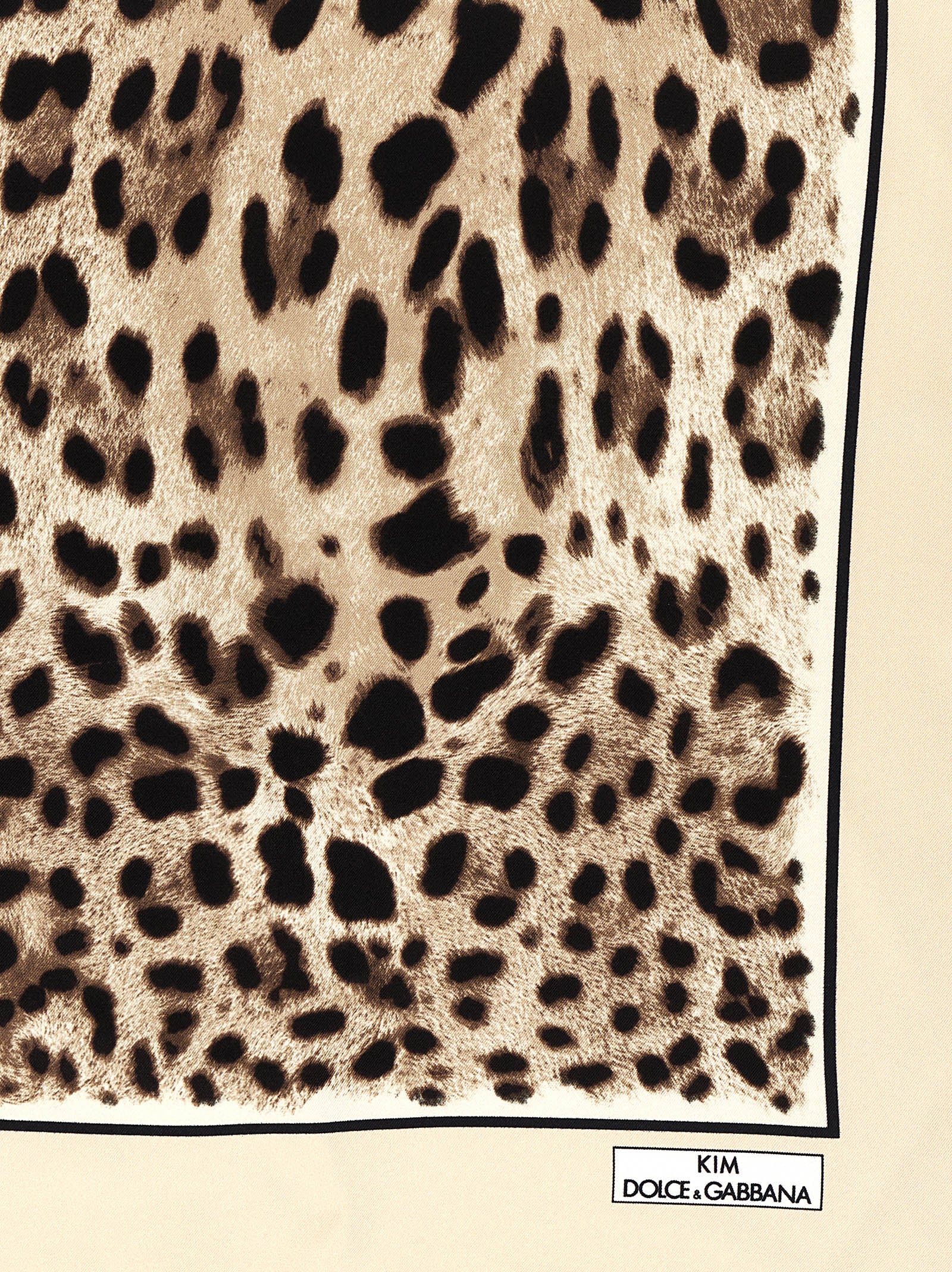 Dolce &amp; Gabbana Dolce &amp; Gabbana Leopardo Scarf