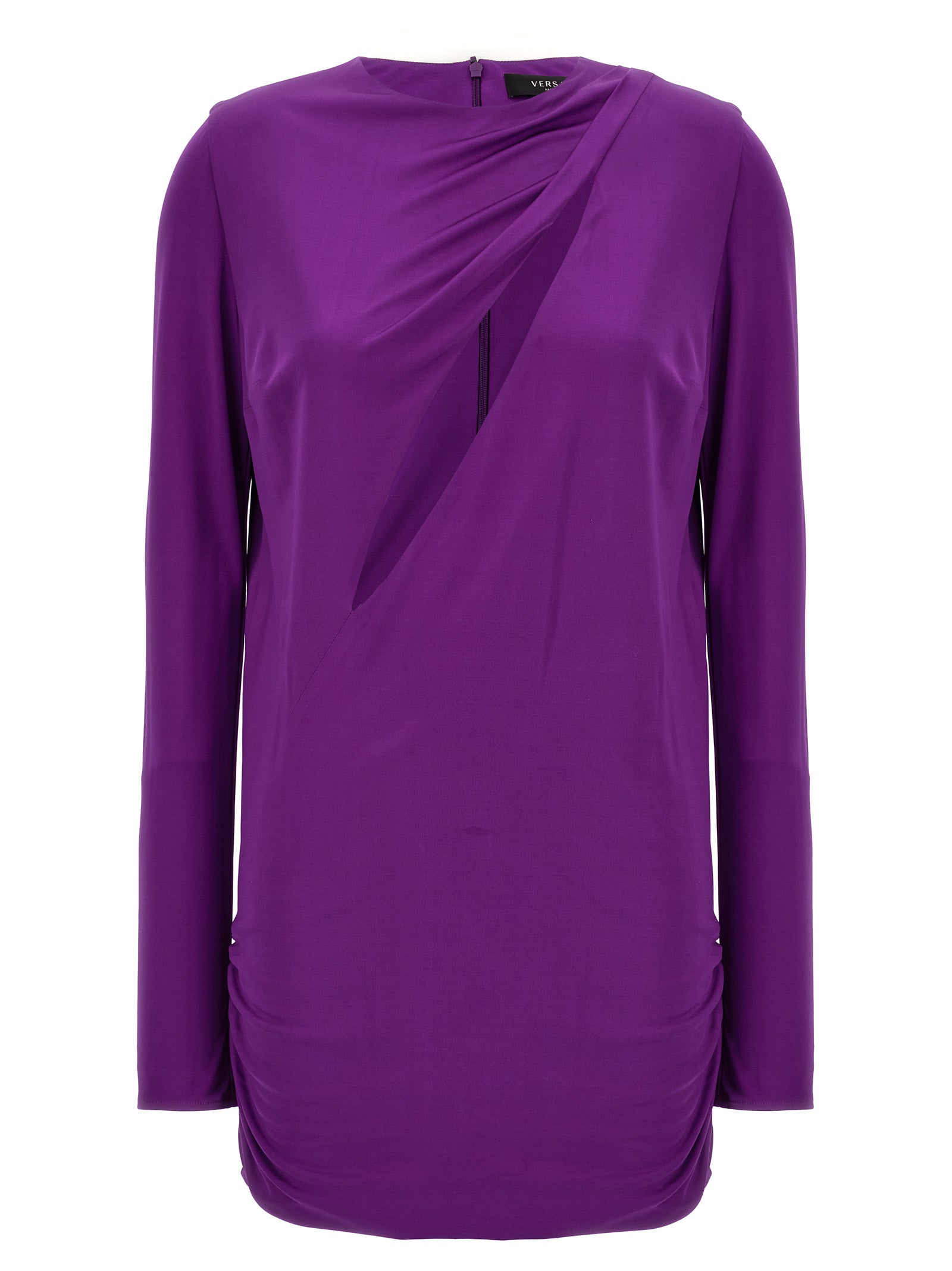 Versace Versace Cut Out Jersey Dress
