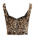Dolce & Gabbana Dolce & Gabbana Leopardo Bustier Top