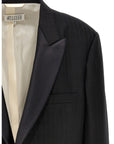 Maison Margiela Maison Margiela Striped Single Breast Blazer Jacket