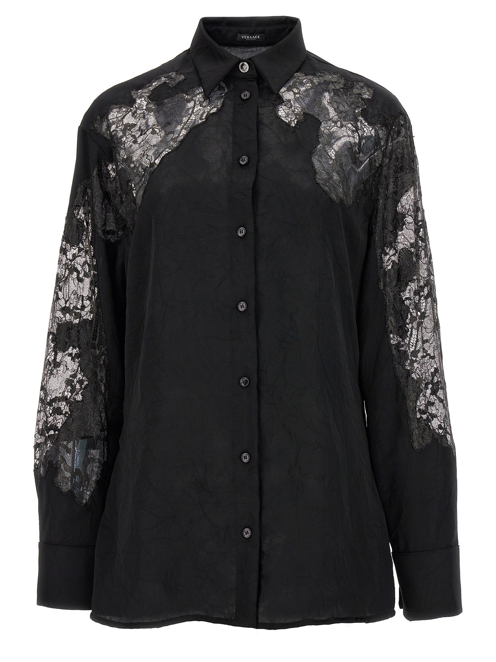Versace Versace Satin Lace Shirt