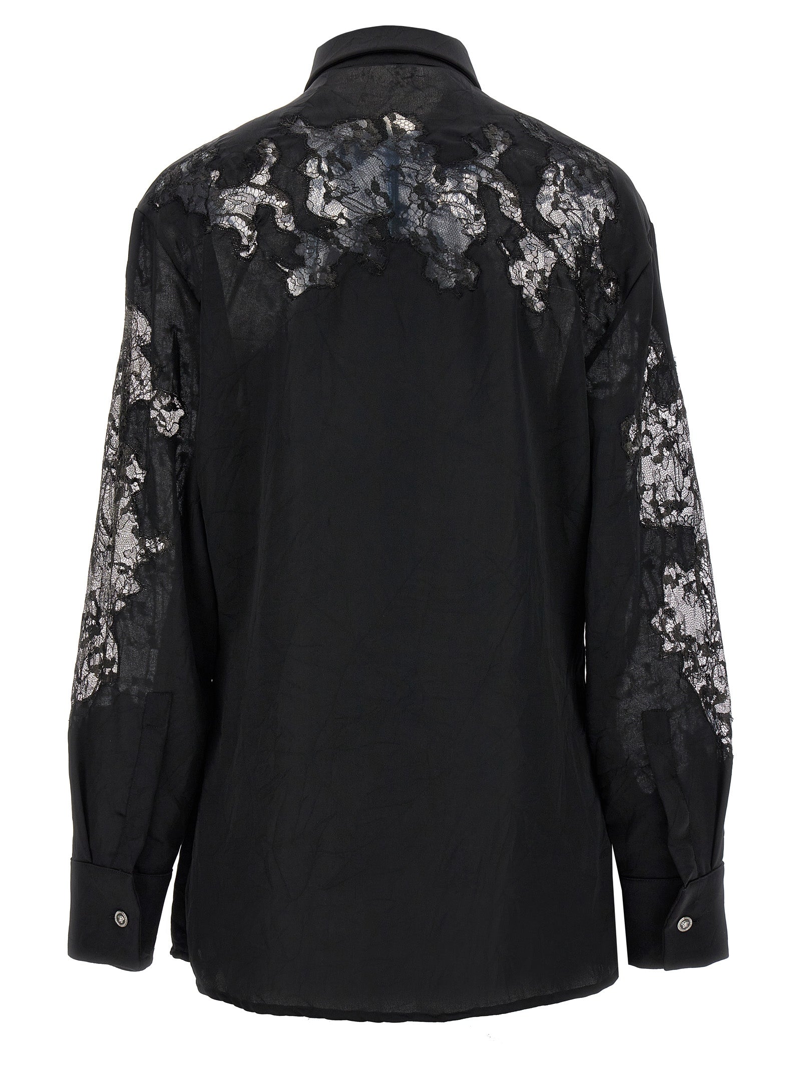 Versace Versace Satin Lace Shirt