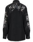 Versace Versace Satin Lace Shirt