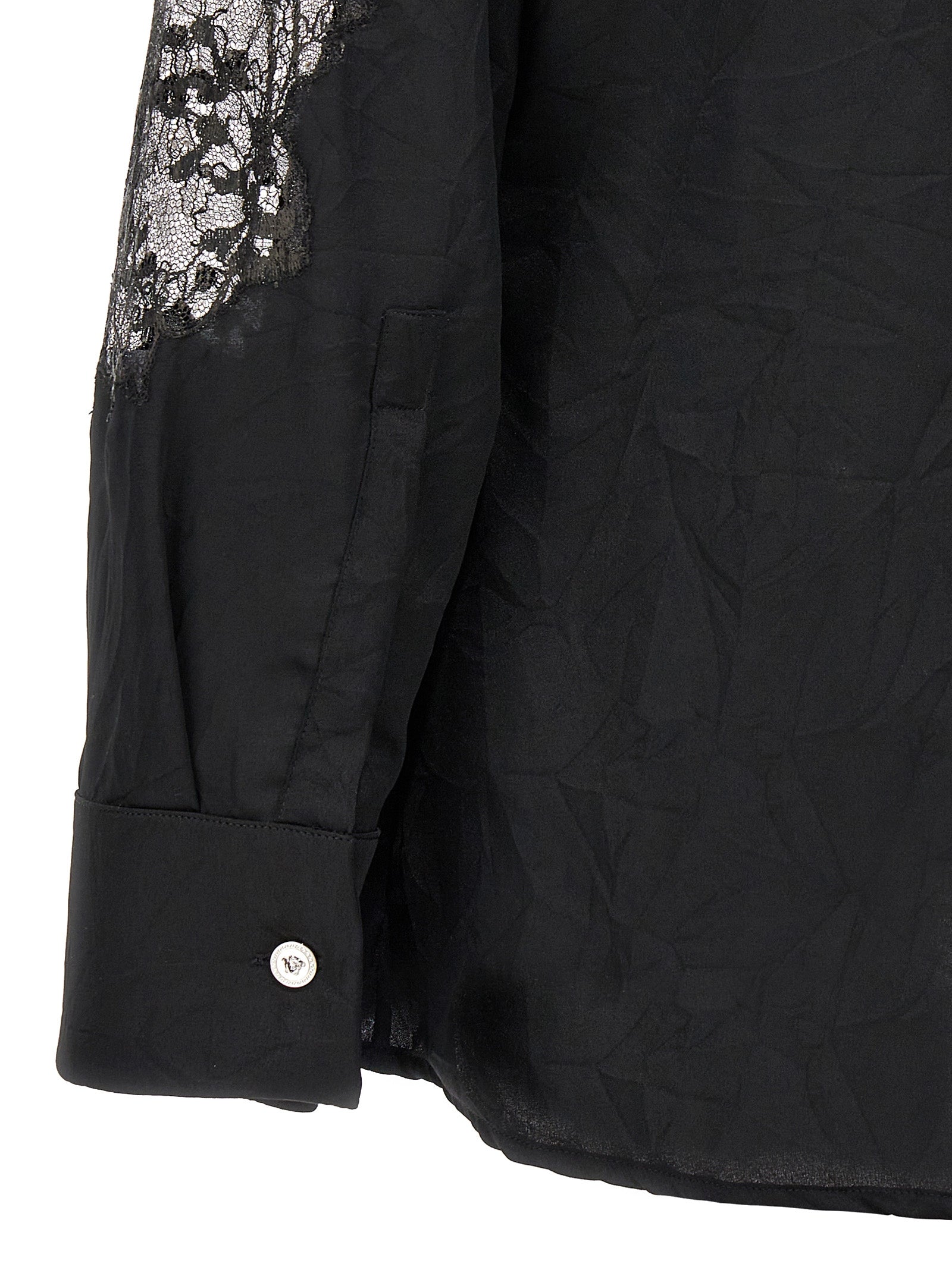 Versace Versace Satin Lace Shirt