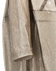 Comme Des Garcons Comme Des Garcons Oversize Texture Trench Coat