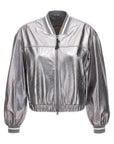Brunello Cucinelli Brunello Cucinelli Laminated Leather Bomber Jacket