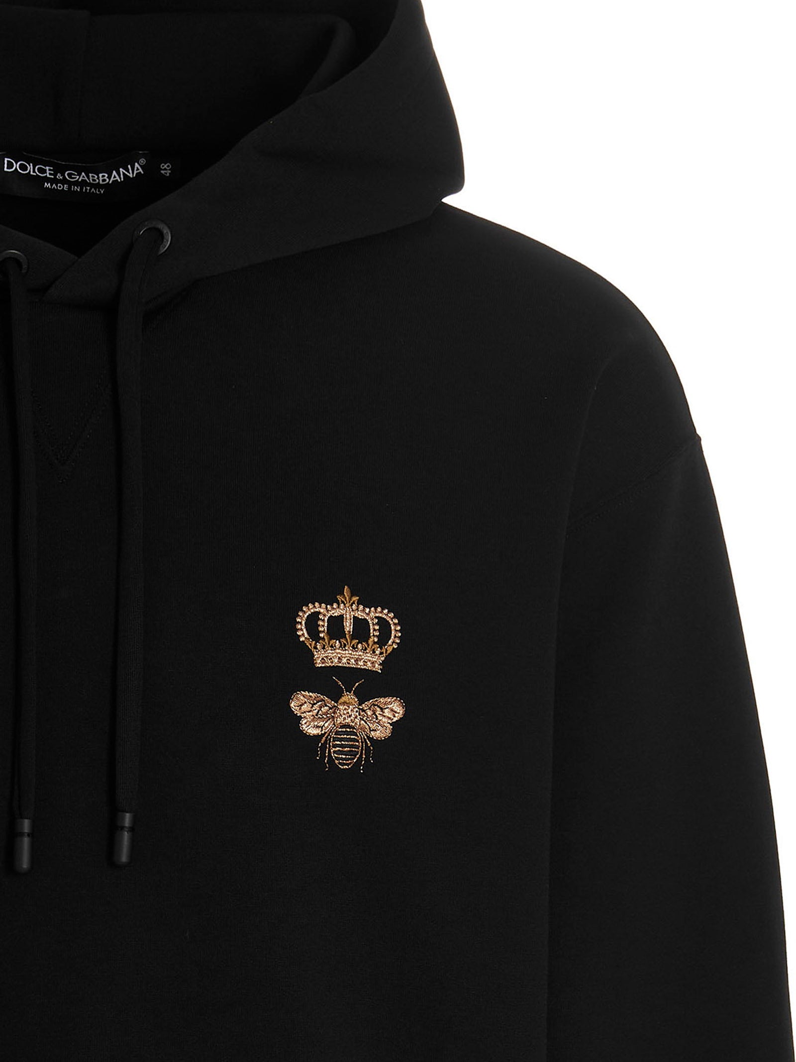 Dolce &amp; Gabbana Dolce &amp; Gabbana Black Sicily Hoodie