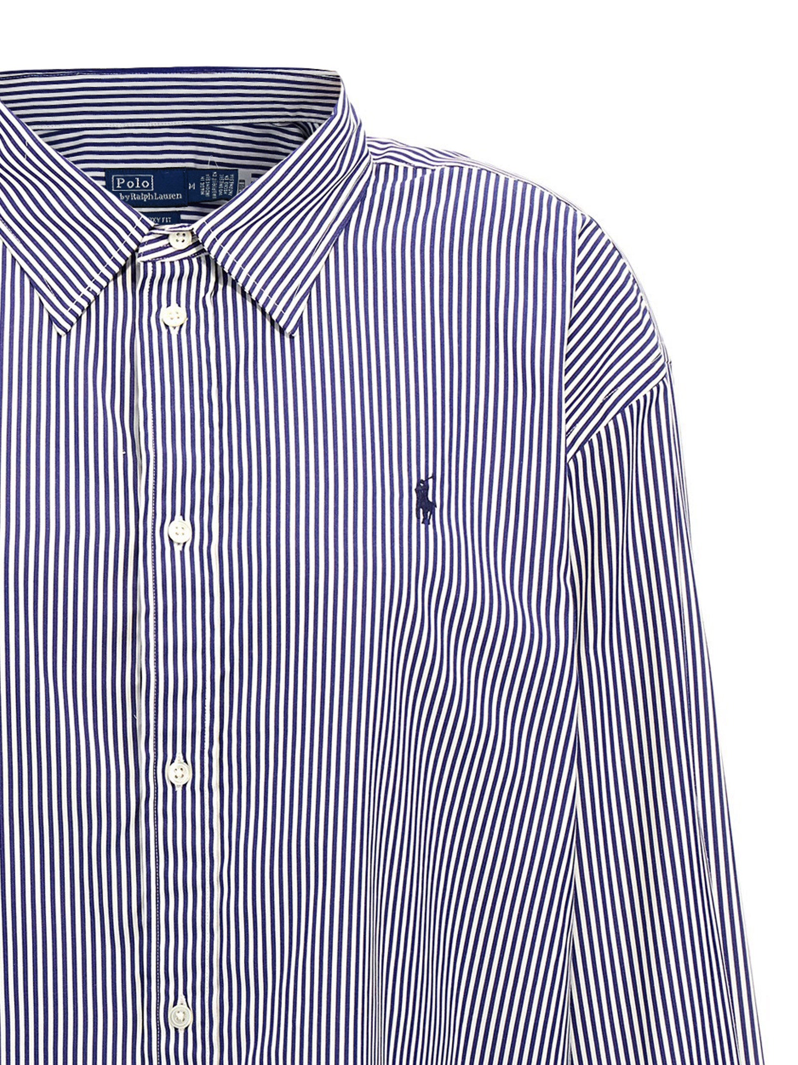 Polo Ralph Lauren Polo Ralph Lauren Striped And Logo Shirt