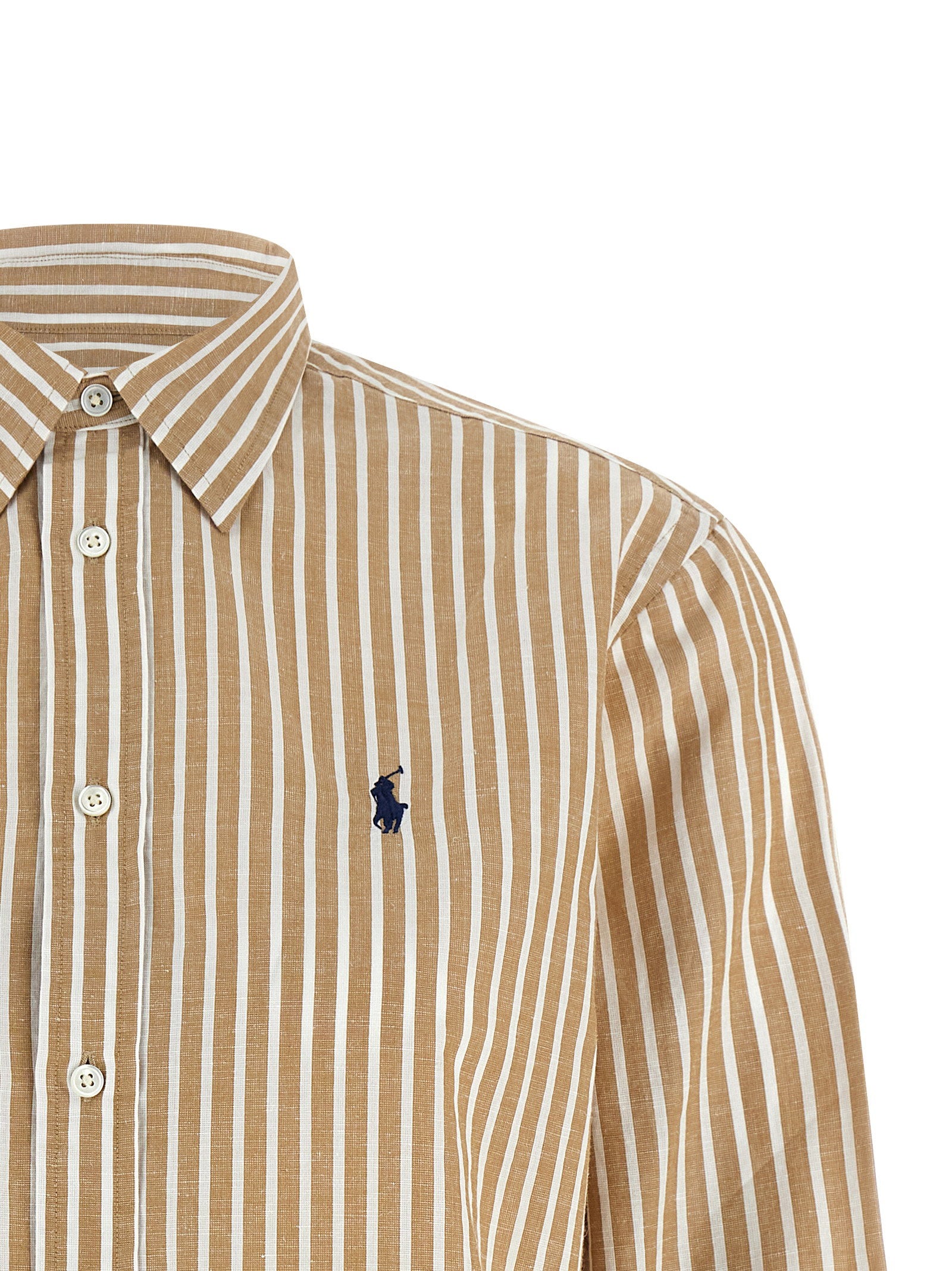 Polo Ralph Lauren Polo Ralph Lauren Cotton And Linen Shirt