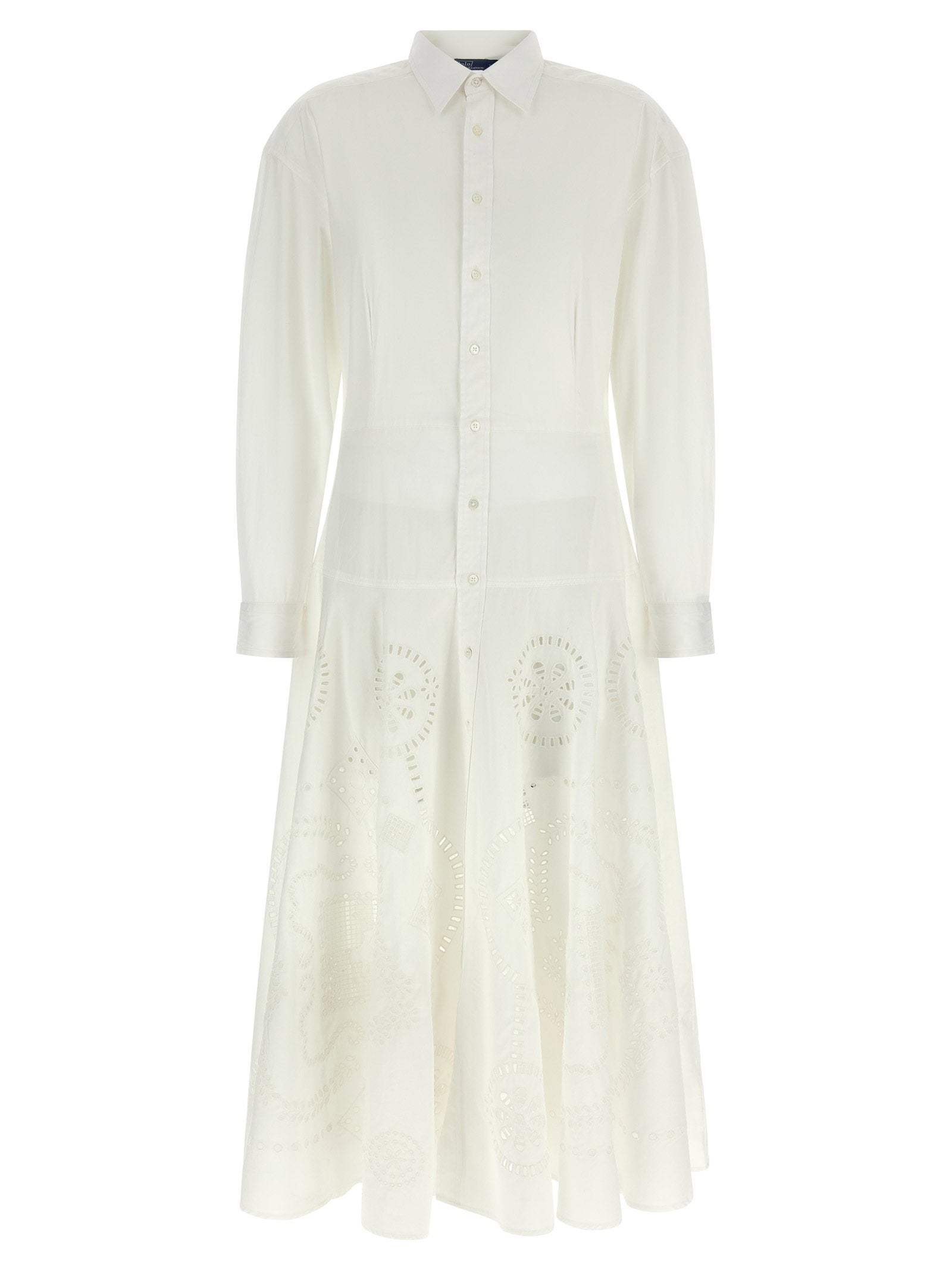 Polo Ralph Lauren Polo Ralph Lauren Openwork Embroidery Dress