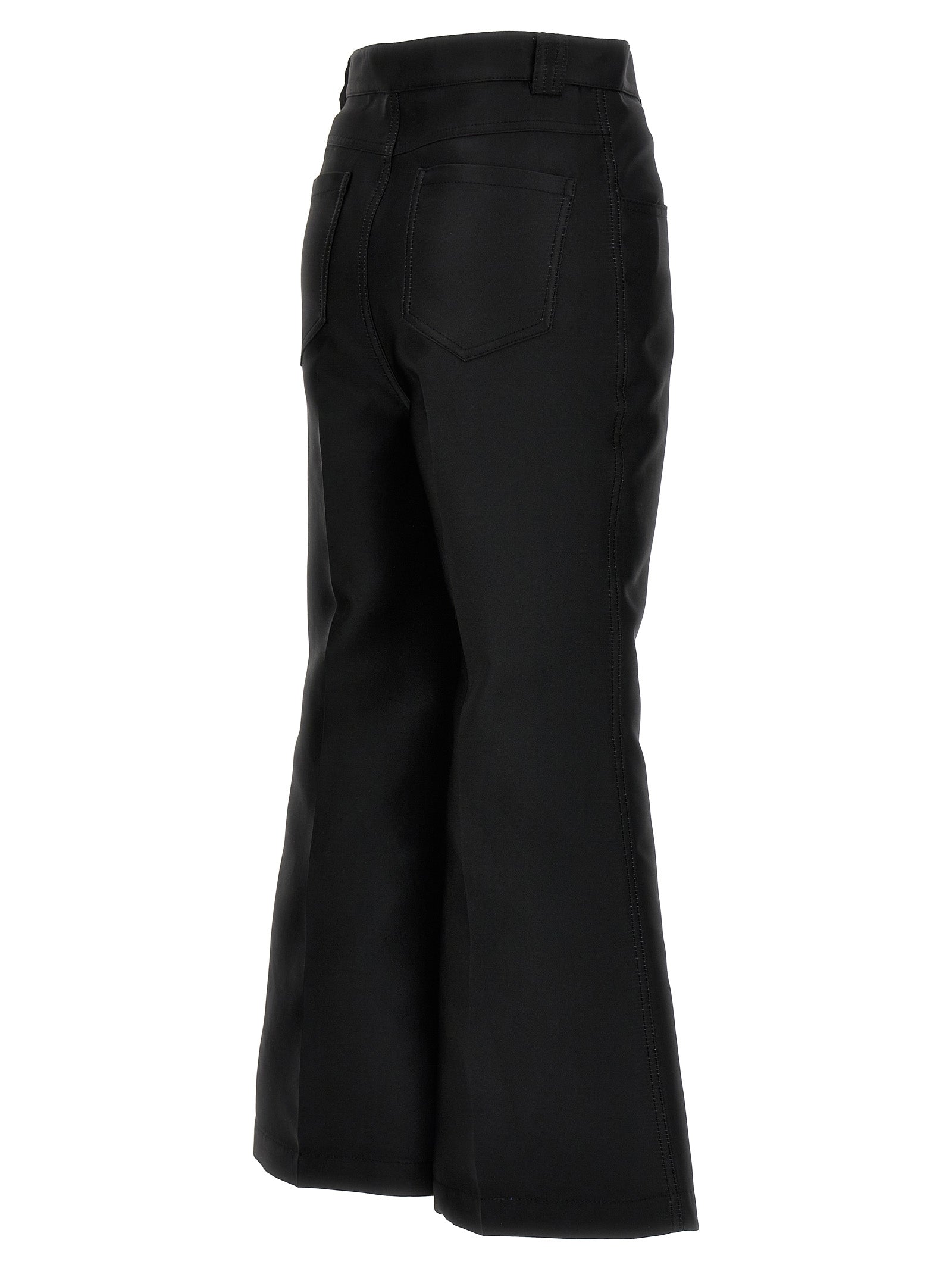 Giambattista Valli Giambattista Valli Cropped Silk Blend Pants