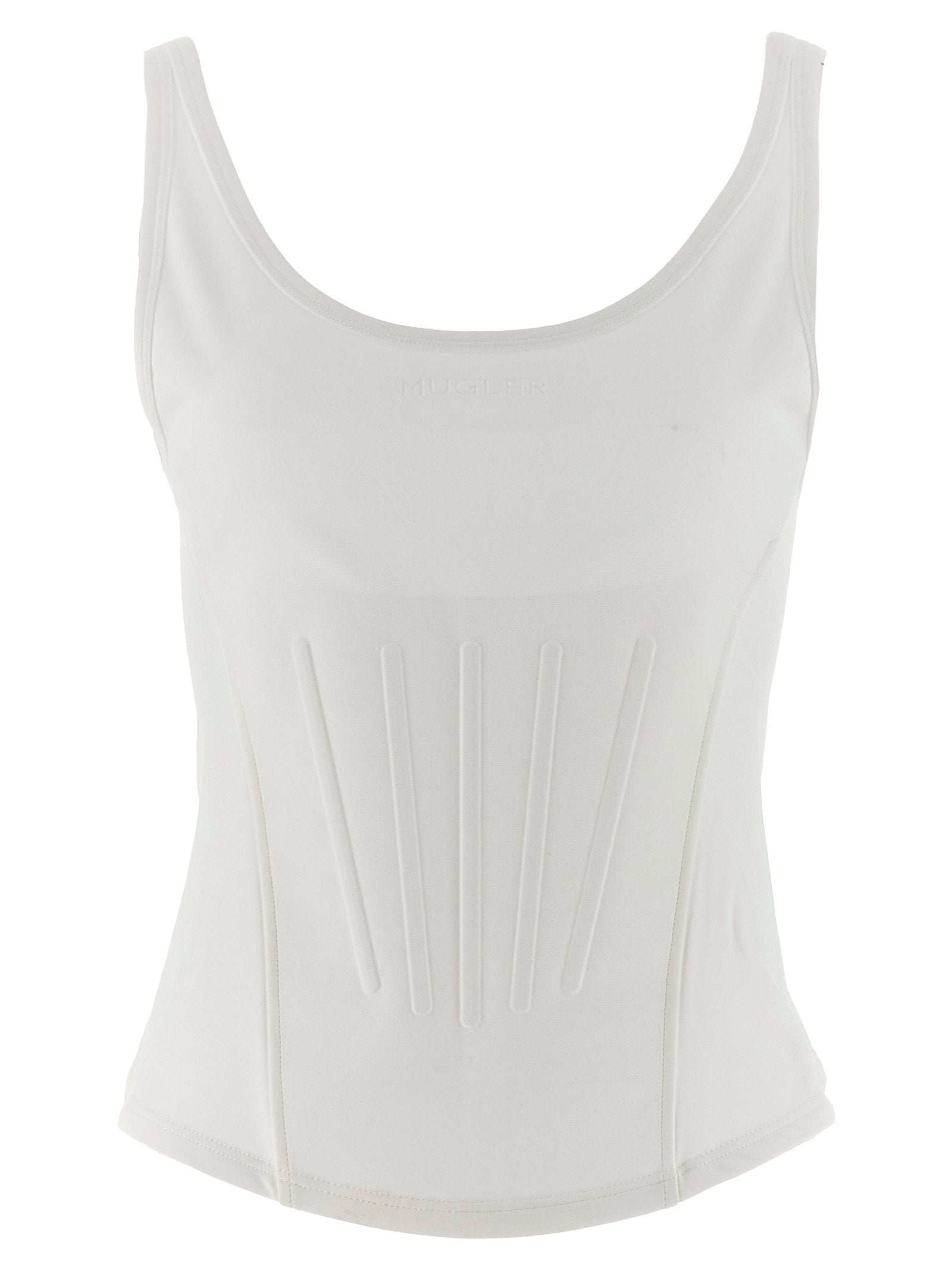 Mugler Mugler Corseted Tank Top