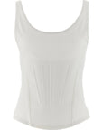 Mugler Mugler Corseted Tank Top
