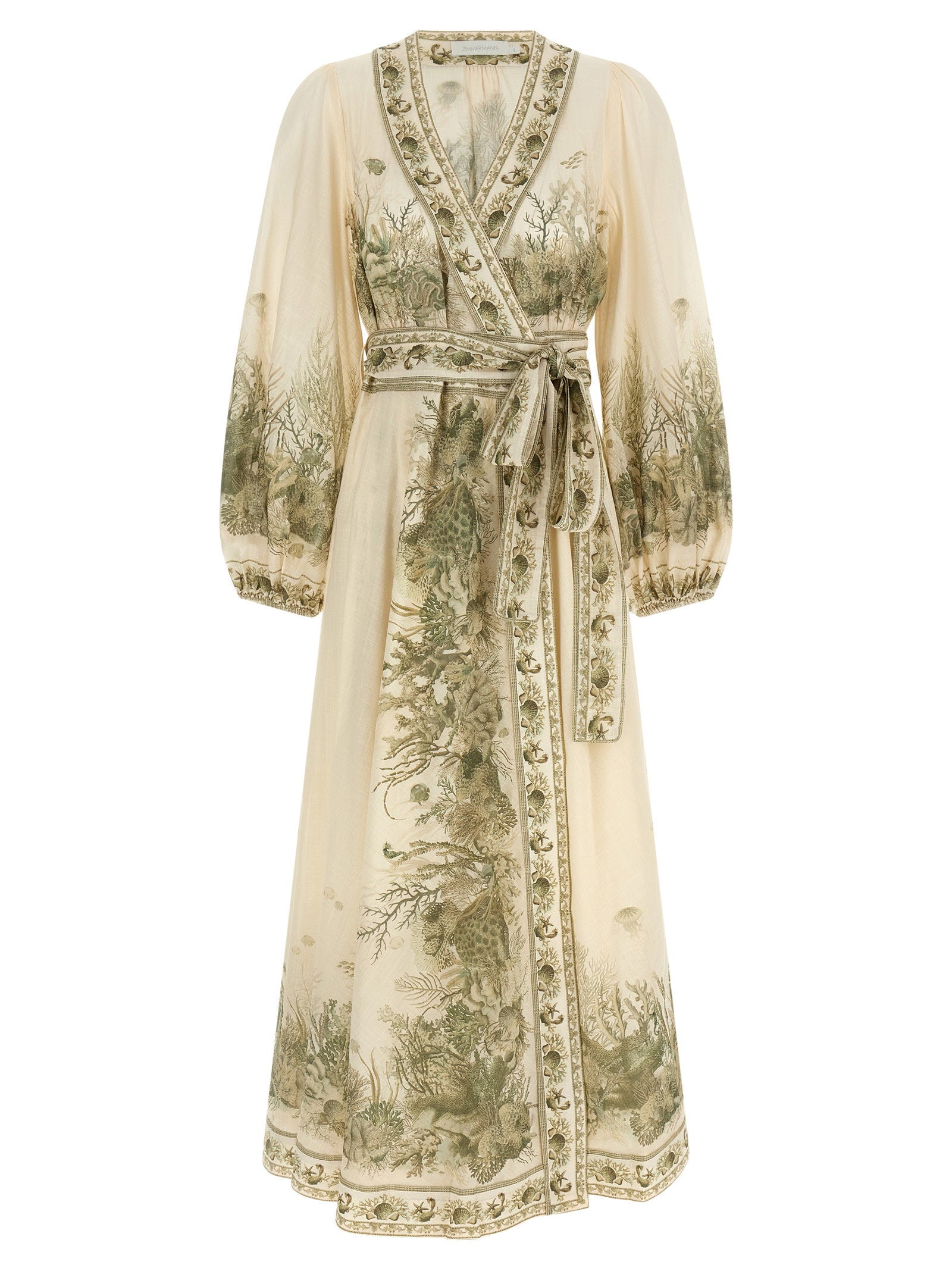Zimmermann Zimmermann Wanderlust Wrap Midi Dress