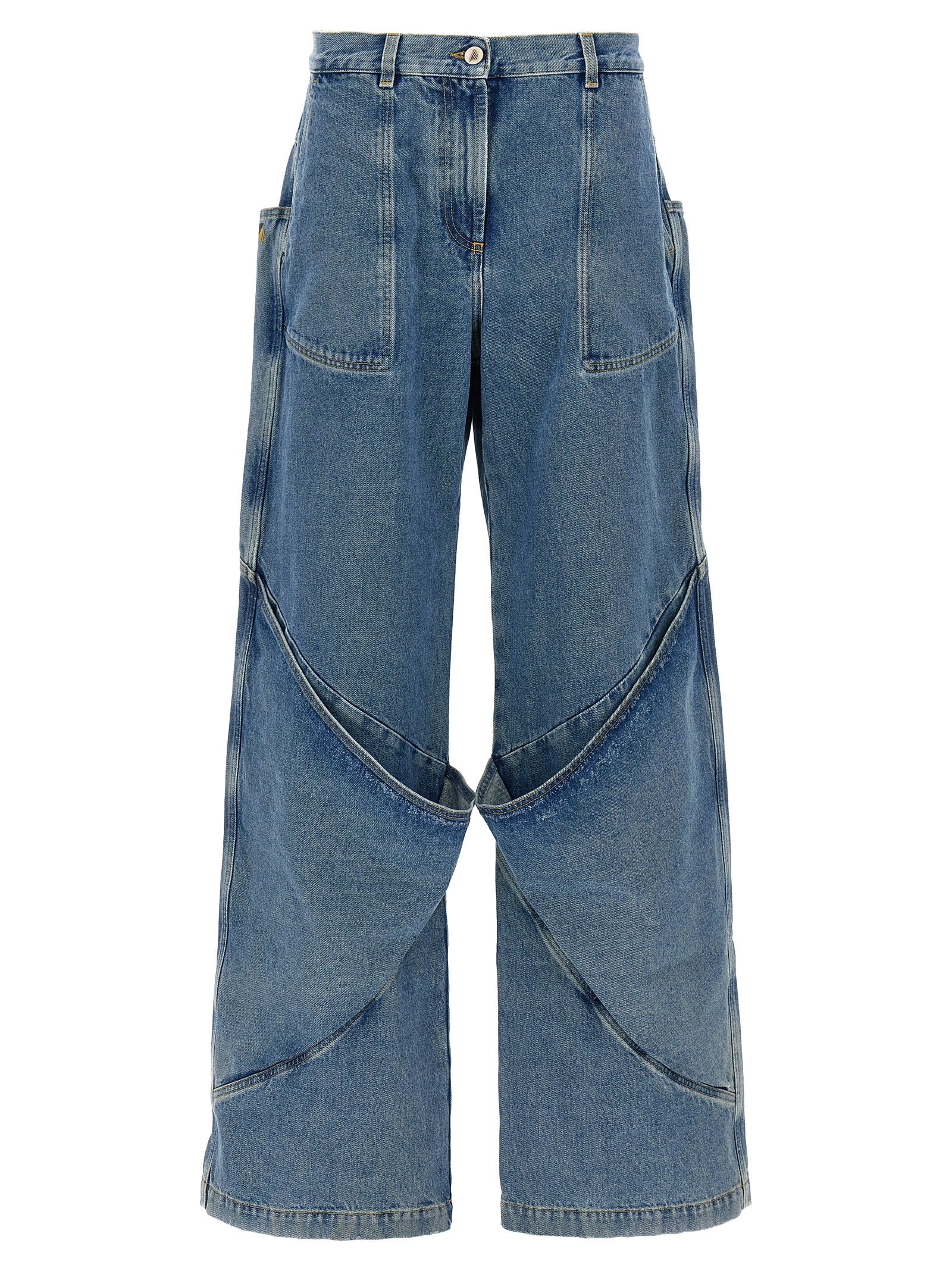 The Attico The Attico Maxi Pocket Jeans
