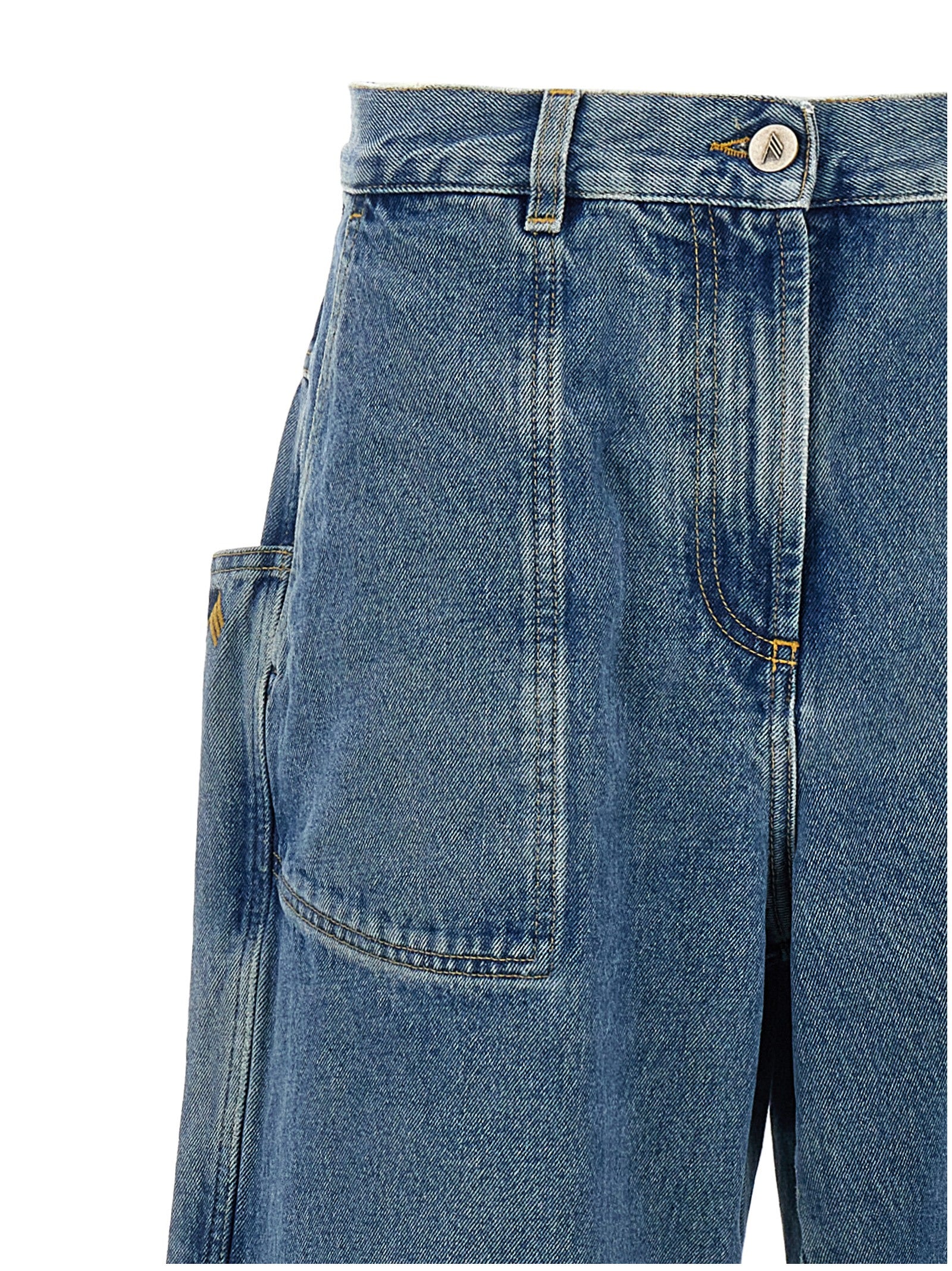 The Attico The Attico Maxi Pocket Jeans