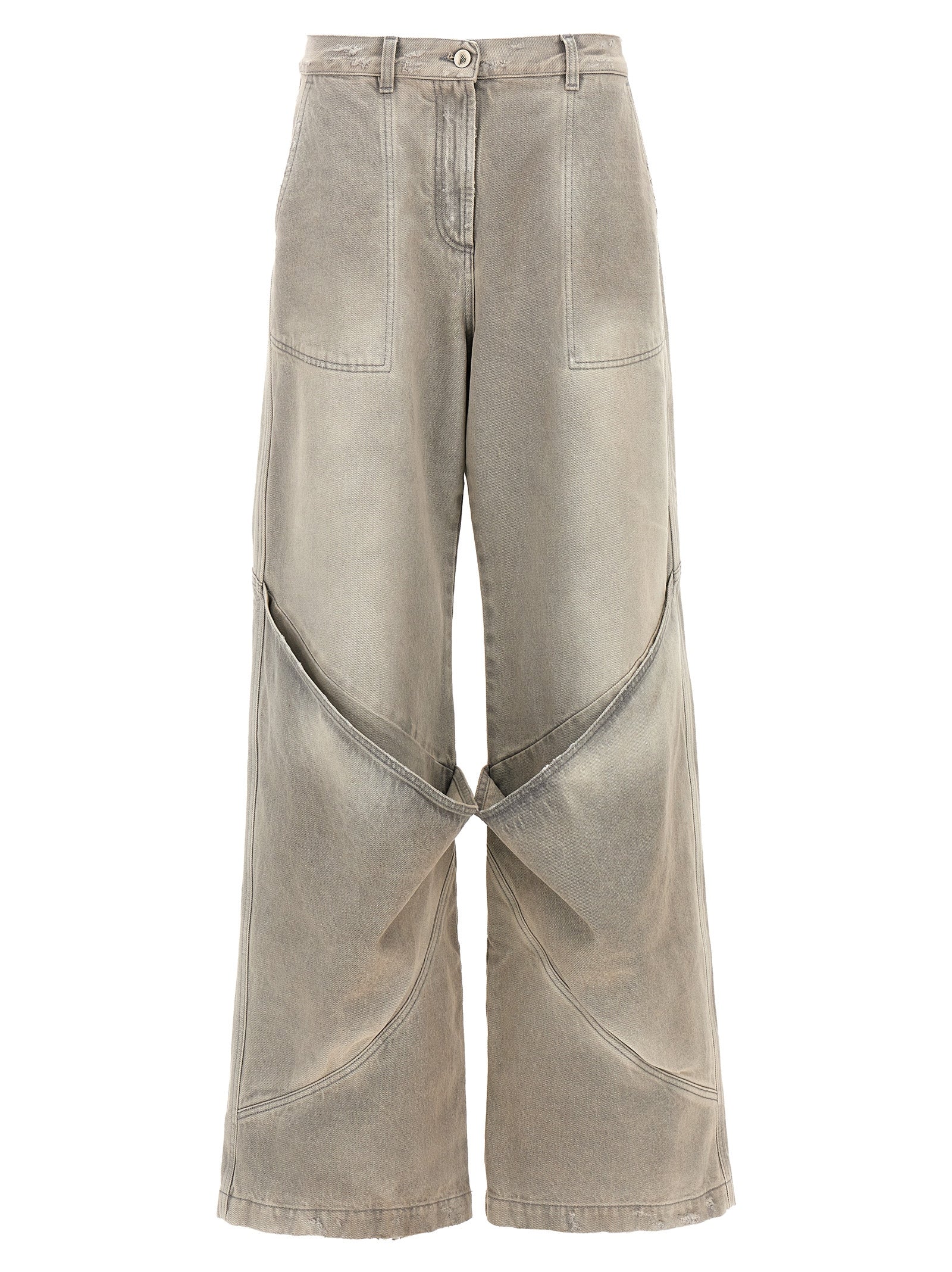 The Attico The Attico Used Effect Jeans