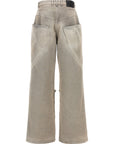 The Attico The Attico Used Effect Jeans