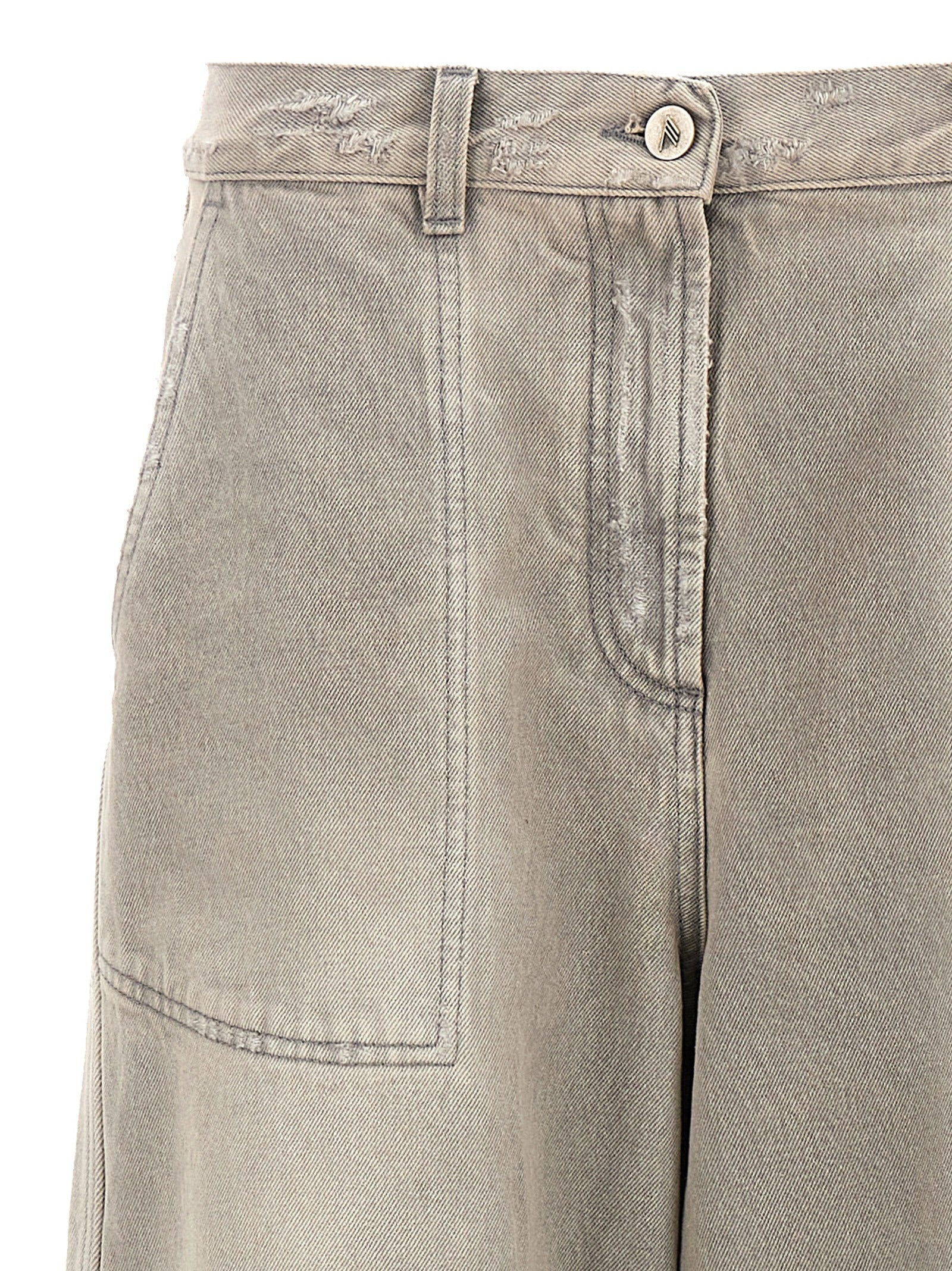 The Attico The Attico Used Effect Jeans