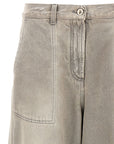 The Attico The Attico Used Effect Jeans
