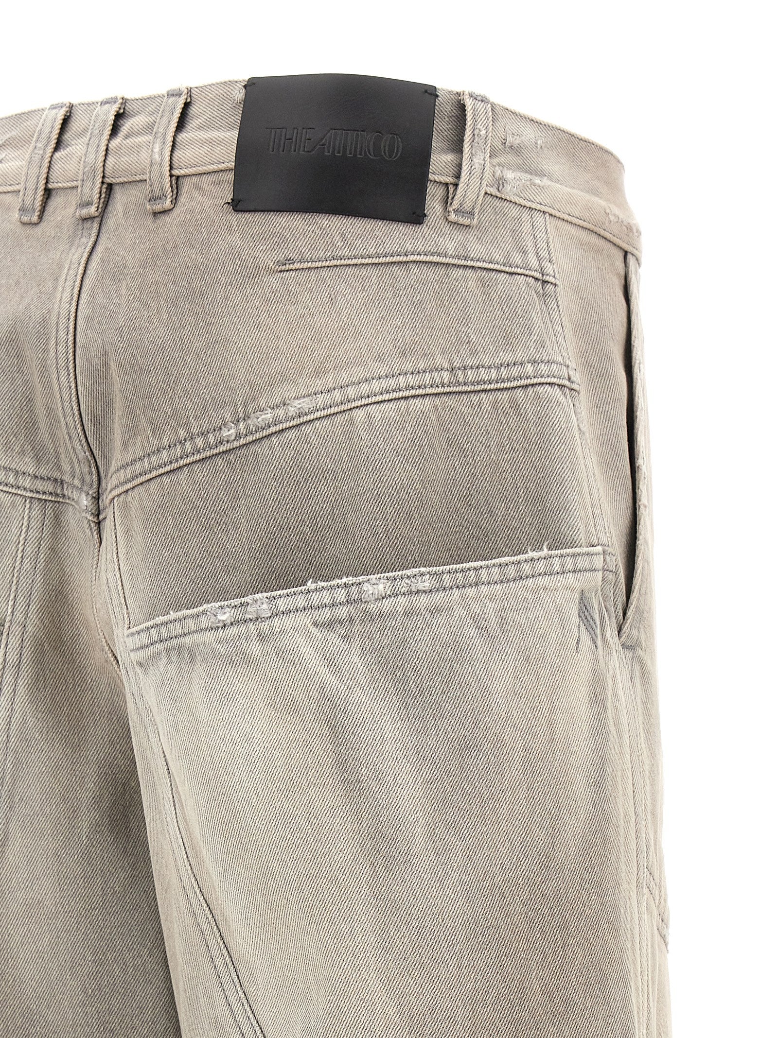 The Attico The Attico Used Effect Jeans