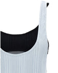 The Attico The Attico Logo Ribbed Top